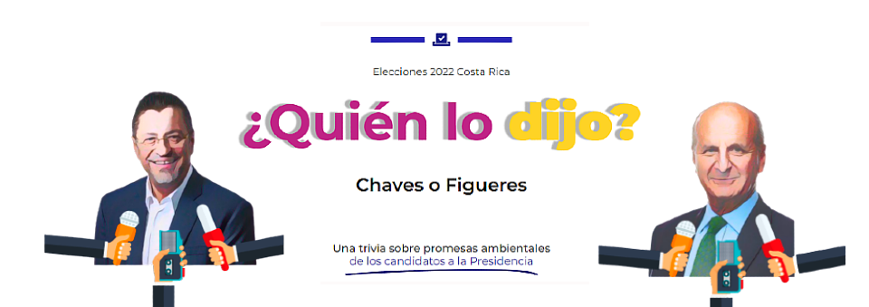 Las promesas ambientales de Chaves y Figueres