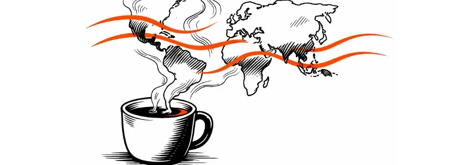 Tu próxima taza de café se cultiva bajo más calor